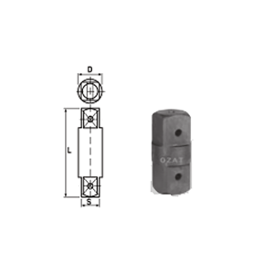 1 1/2 SQ Drive Two Side Male Adaptors