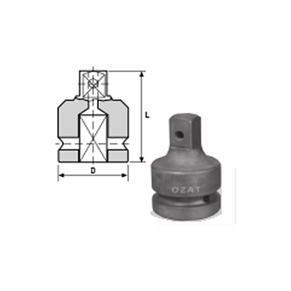 1 SQ Drive Adaptors