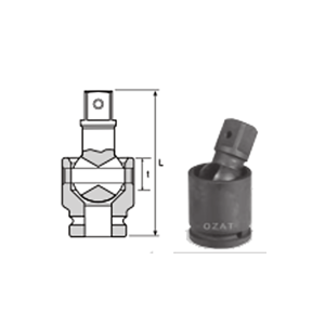 1 SQ Drive Universal Joint