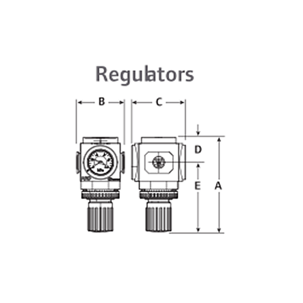 IMMAGINE DIMENSIONI 5 Avvitatori per assemblaggio industriale The use of air preparation devices, such as filters, regulators, and lubricators is an excellent means of keeping your tools and equipment to operate at their peak performance