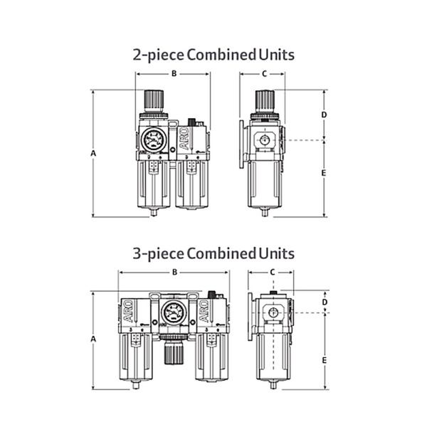 IMMAGINE DIMENSIONI 9 Avvitatori per assemblaggio industriale The use of air preparation devices, such as filters, regulators, and lubricators is an excellent means of keeping your tools and equipment to operate at their peak performance