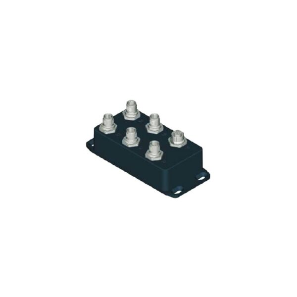 DISTRIBUTION BOX M12 5 FOLD FOR E AND T HANDLE