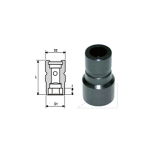 3/8 Square Drive Impact Socket LOV Standard Long