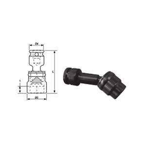 3/4 SQ Drive Universal Sockets Long