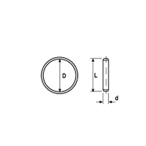 Retainers Pins and Ring for 3/4 Socket