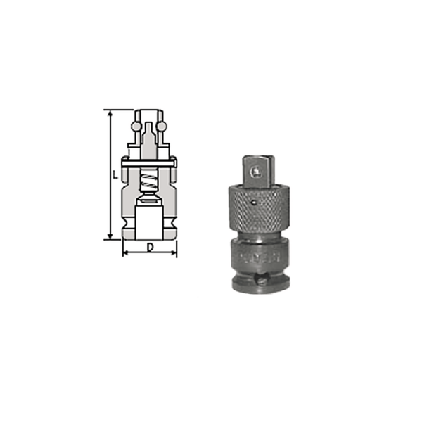 3/4 SQ Drivequick Change Adaptor