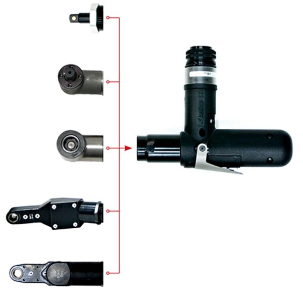 mid exit tool category photo Avvitatori per assemblaggio industriale La particolare forma degli Avvitatori Mid-Exit Cable e la possibilità di personalizzazione dei drive di uscita rende questi utensili la soluzione ideale per il serraggio in postazioni particolarmente difficoltose come le portiere nel settore MVI.