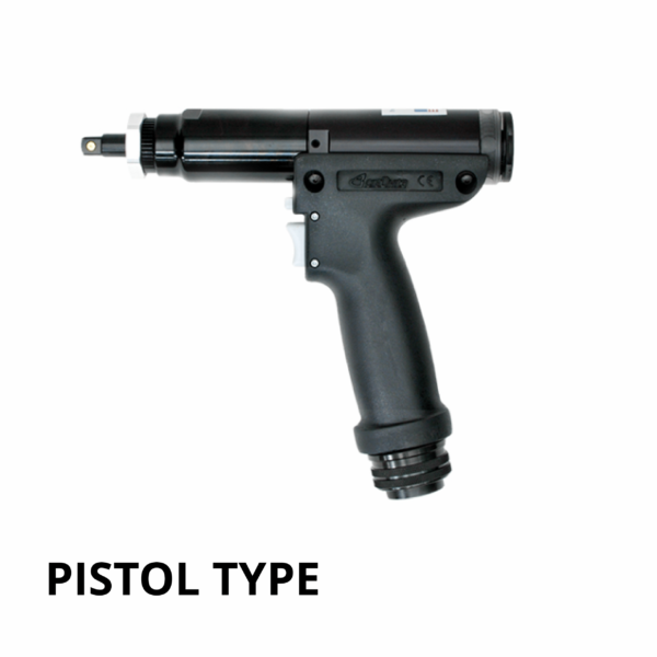 2000 PISTOLA Avvitatori per assemblaggio industriale <p>The 1000, 2000, 5000 series angle tools are the perfect solution for fixing applications where space is limited.
A compact and resistant head houses a precision bevel gear that adapts to the tightest spaces and offers an extremely precise fixing cycle.
The uniform diameter of the body offers a comfortable grip and an ergonomically positioned start lever for simple tool control.</p>