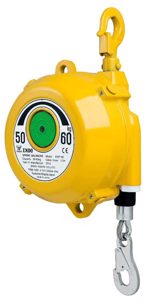 EWF 60 Avvitatori per assemblaggio industriale B Series Spring Balancers are designed to increase productivity in any situations where repetitive or prompt vertical movement of fixed load is required.