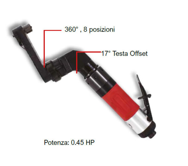 HI TITE 4 Avvitatori per assemblaggio industriale I trapani Aerospace Hi-Tite DU-PAS AVI Series sono utensili compatti, leggeri e dotati di un’ergonomia superiore. Progettati con particolare attenzione verso l’operatore, i trapani HI-TITE sono dotati di diverse motorizzazioni ad alta potenza che non richiedono lubrificazione. La nuova gamma conforme alle più esigenti normative aerospaziali, si contraddistingue per bassissime vibrazioni, alto isolamento acustico e termico e valori ergonomici ottimali per l’operatore. I modelli HI-TITE sono disponibili con impugnatura a pistola o diritta e vantano una gamma di teste offset con vari attacchi e varie dimensioni per soddisfare ogni esigenza di utilizzo.   La gamma Du-Pas AVI-Series offre anche: Trapani con teste fisse ad alta precisione Trapani con teste intercambiabili a sgancio rapido ad alta precisione Trapani ad alta precisione con mandrino Trapani HI-TITE con teste offset Cacciaviti Pneumatici Aerospace TDCS - impugnatura a pistola Cacciaviti Pneumatici Aerospace TDCS - impugnatura angolare Cacciaviti Pneumatici Aerospace TDCS - impugnatura diritta Smerigliatrici Aerospace - varie impugnature