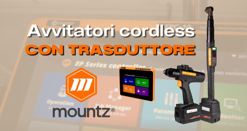 Avvitatori a batteria con trasduttore