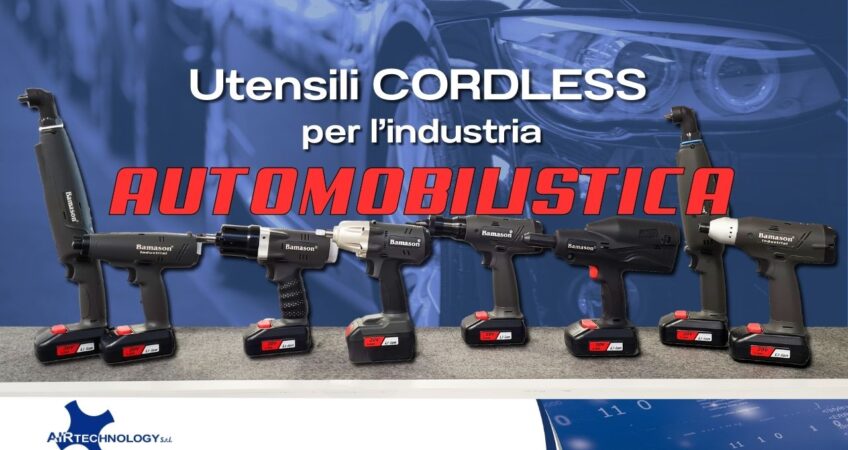 Utensili cordless per l'elettrificazione dell'industria automobilistica