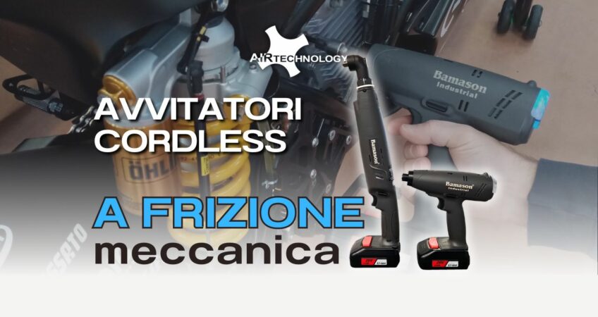 Avvitatori cordless a frizione meccanica